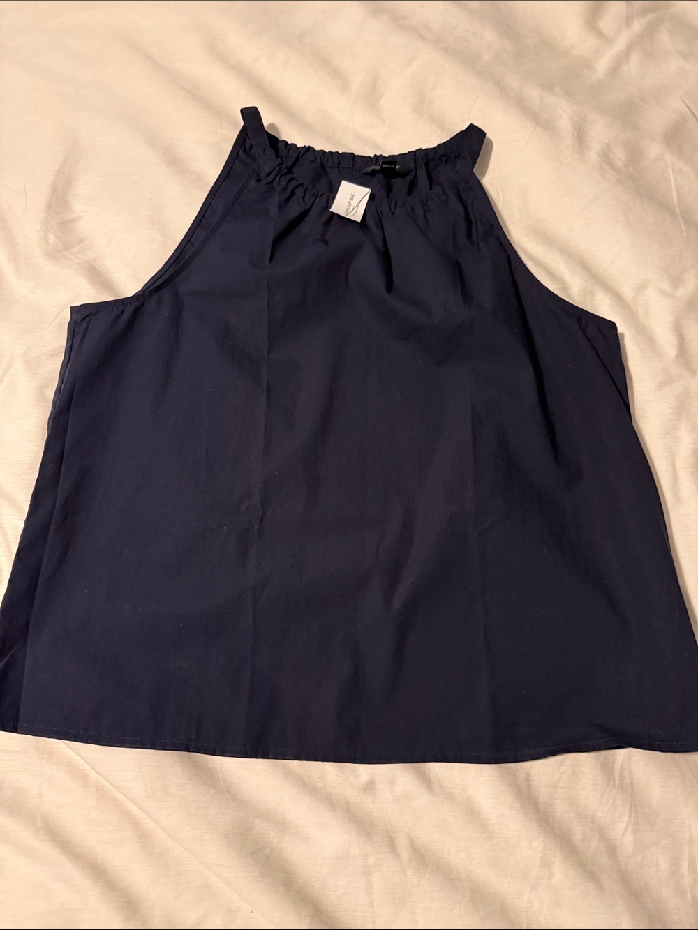 Banana Republic Navy Halter Neck Tank